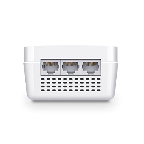 TL-WPA8635P(BE) AV1300 AC1200 Gigabit WLAN Powerline Adapter con presa elettrica (Wifi Clone, MU-MIMO, controllo app, 3 porte Gigabit, Plug & Play, modalità AP, streaming multimediale) bianco - Powerline - Immagine 5