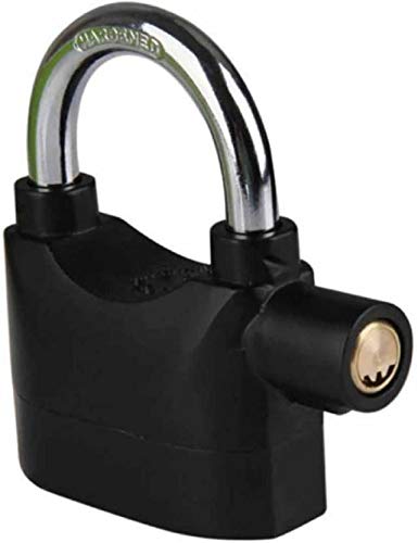 FStyler Advance Security Lock with Electronic Touch Siren Alarm Lock for Home/Door/Bike/Cars/Office Safety Lock (Battery Operated) Safety Lock (Black) (B07R4YTWXL) Amazon Price History, Amazon Price Tracker
