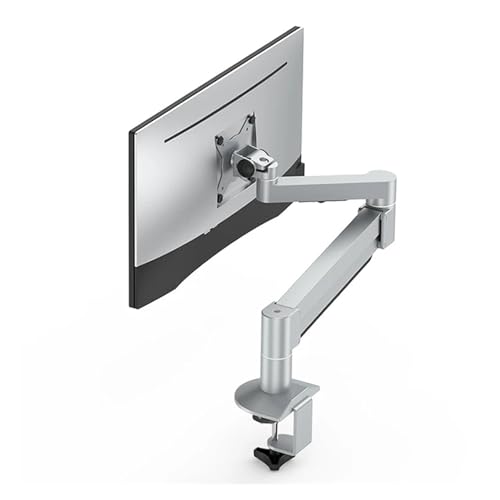 Bras de moniteur bureau 22-43 pouces argenté support dynamique 3-12kg