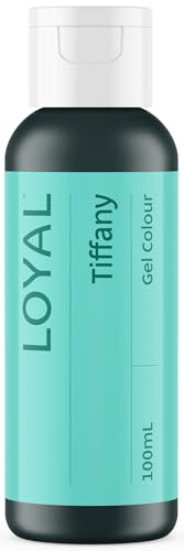 Image of Loyal Gel Food Coloring | Vibrant Color for Buttercream, Fondant, Royal Icing, Gum Paste, Marzipan and Cake Batter | Gel-Based Concentrated Food Dye - 100ml Tiffany