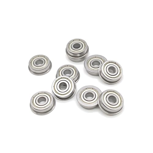 Roulement à bride F625ZZ 5x16x5mm en acier pour guidage précis de l'axe