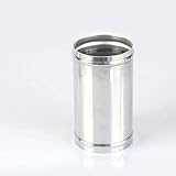 AotoKoop Universal OD 2.75' (70mm) Aluminum Intake Piping Adapter Length 4.72' (120mm) Joiner Pipe Connector