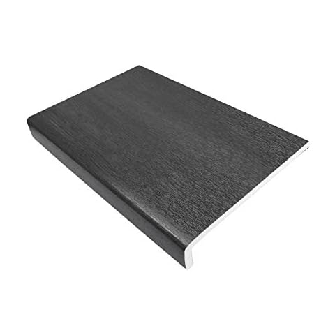 200mm Grey UPVC Window Board Cover 1.25m Cover