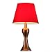Produktbild DIAOD Europäische Retro Hochzeit Schmiedeeisen Schreibtischlampe, Schlafzimmer Nachttischlampe handgemachte Tuch Kunst Lampenschirm Tischlampe