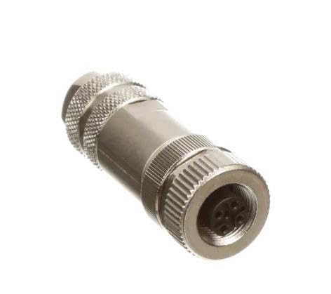 TURCK BMWS 8151-0/9 CONNECTOR, SCREW TERMINAL, STRAIGHT FEMALE, 5-PIN, FIELD WIREABLE, PG 9 CABLE GLAND, 6-8MM CABLE DIAMETER, M12 EUROFAST, UP TO 18 AWG CONDUCTORS, 60V, REVERSE KEY, 4 AMP, FULLY SHI