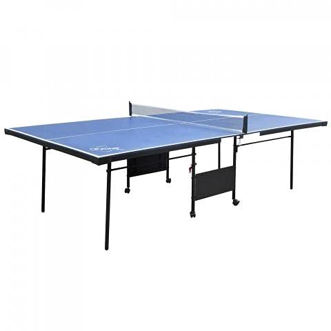 ProSport Mesa de Ping Pong Plegable y con Ruedas (274,3 x 152,4 cm)
