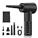 Zerodis Electric Dust Blower for Electronics Electric Cordless Duster 3 Speed Rechargeable High Power Air Blower Computer Keyboard Air Duster Car Interiors Vacuum Cleaner for Electronics (AD33