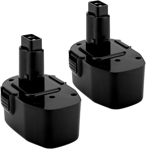 Shentec 2 Pack 4800Ah 14.4V Battery Compatible with Dewalt DC9091