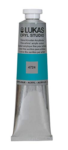 Lukas Cryl Studio Acrylfarbe – 125 Ml Tube, Premium-Qualität, Farbe: Dunkler Ocker