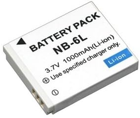 AAA PRODUCTS | Rechargeable Battery for Canon PowerShot SX170 IS, SX240 HS, SX260 HS, SX270 HS, SX280 HS, SX500 IS, SX510 HS, SX520 HS, SX530 HS, SX540 HS, SX600 HS, SX610 HS, SX700 HS, SX710 HS Digital Camera - Replacement for NB-6L, NB-6LH Battery