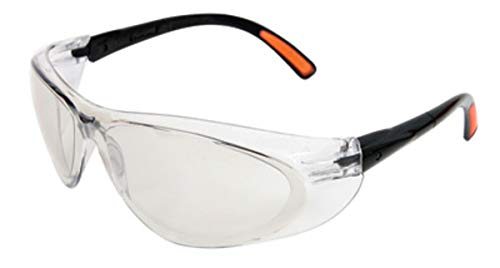 Radnor Action Series Safety Glasses With Clear Frame And Clear Anti-Fog Lens