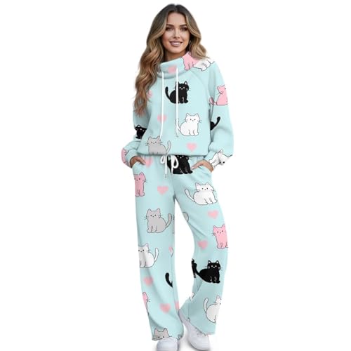 AFPANQZ Womens Sweatsuits 2 Piece Sets Travel Outfits 2026, Cute