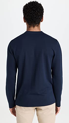 Vince Men's Dbl Knit L/S Henley3