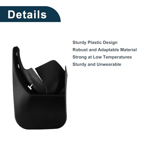 Image of Mud Flaps Splash Guards for Volkswagen Sharan 2004-2007 W /Mount Accessories Mud Guards Front and Rear 1 Set