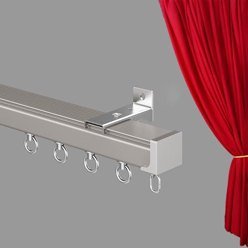 Rail coulissant de plafond pour rideau extensible de salon et séparation de pièce