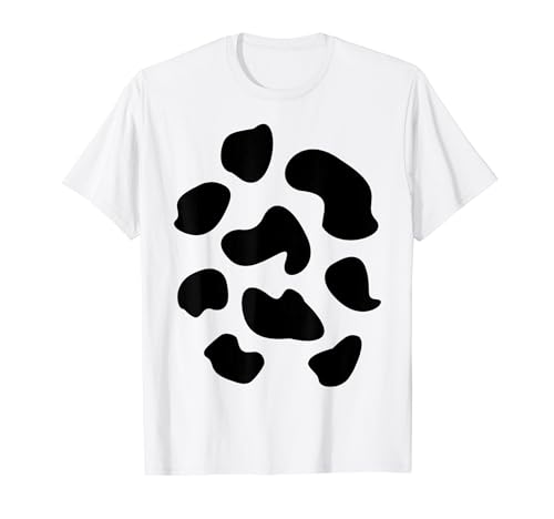 Vaca disfraz manchas de vaca animal carnaval granjero Camiseta