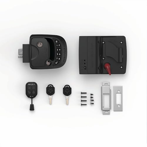 Image of RVLOCK Compact RV Lock Keyless Entry, Secure Replacement for Camper Latch, Great RV Door Lock Replacement for Trailers with Patented Security Technology