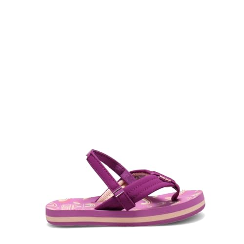 Image of REEF Girls Toddler /Little Kid Ahi Beach Flip Flop, Soft Cushion Footbed, Water Friendly