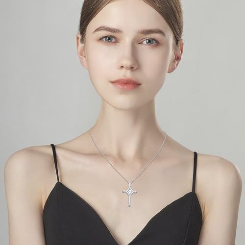 TwoAnts Mustard Seed Necklace 925 Sterling Silver Faith Hope Love Pendant Necklace Inspirational Religious Necklace Christian Jewelry Gift for Women4