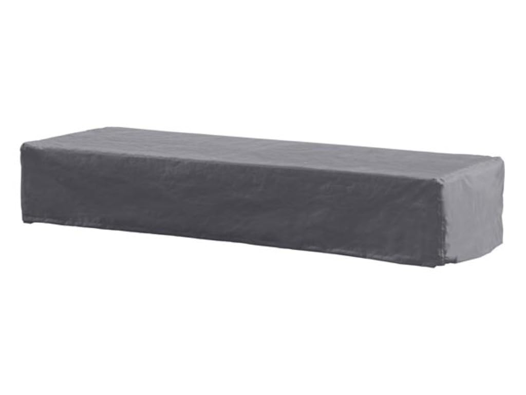 Perel Copertura per lettino prendisole 200 x 75 x 40 cm, resistente all’acqua e ai raggi UV, telo protettivo robusto contro pioggia e sporco, tessuto traspirante, ideale per uso esterno