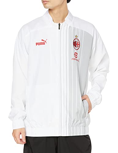 Chiusura full zip AC Milan Giacca Prematch, Stagione 2022/23, Adulto, Unisex, L