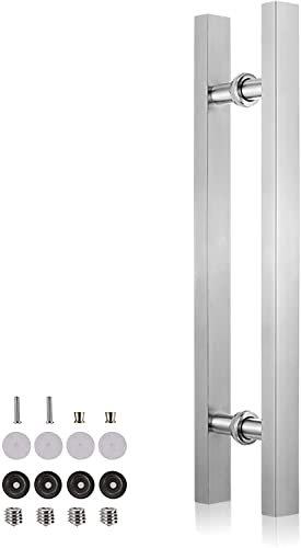 Poignée de porte coulissante de grange avec outils de montage