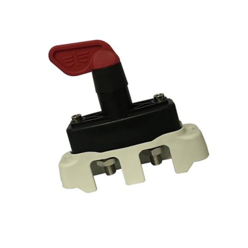 Cabilock Battery Isolator Button Leakproof Switch for Motorcycles Atvs Cars Boats (black)