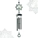 Howarmer Spiritual Wind Chime, Metal Hanging Wind Chimes for Outside Inside, Zen Windchime with Calming Sound for Yard, Balcony, Yoga Room