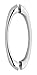 Alno G855-6-PC Back-To-Back C855 Series Modern Pull, Polished Chrome