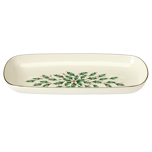 Amazon.com.br: Lenox 869997 Bandeja de pão festiva