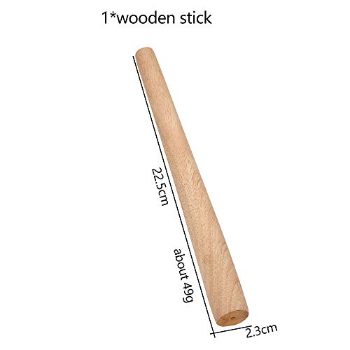 10 Style Finger Sizes Measuring Equipment Metal Stick Ring Sizer Ring Stick Enlarger Mandrel Gauge Tools Set For Jewelry Making (Wood Stick) #TOP1