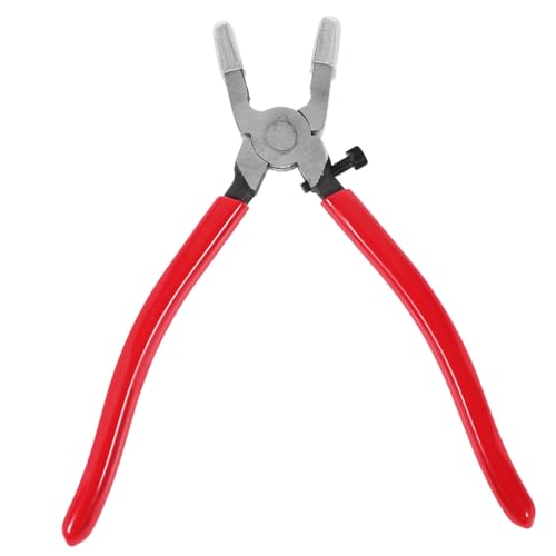 Alipis Pince à Verre Courbée Pour Vitrail Outil De Coupe Pour Verre Pince à Briser Le