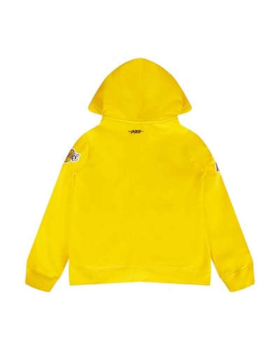 Sudadera con Capucha Pro Standard NBA Tejido Chenille Premium Amarillo Niño S 3