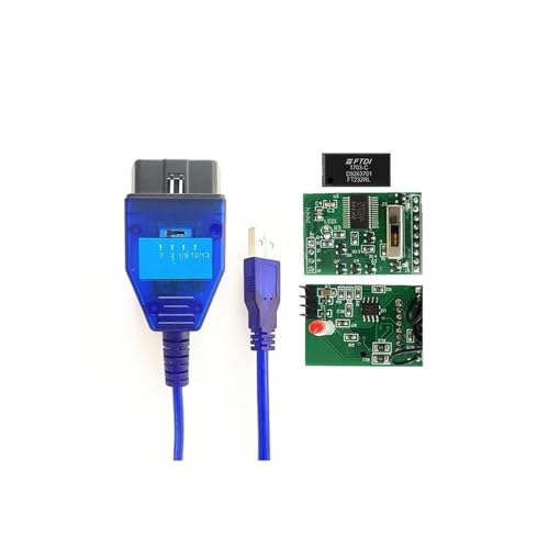 OBD2 KKL 409.1 VCDS USB Cable for 1996–2009 Volkswagen, Audi, Seat, Skoda, and Other Brands;...