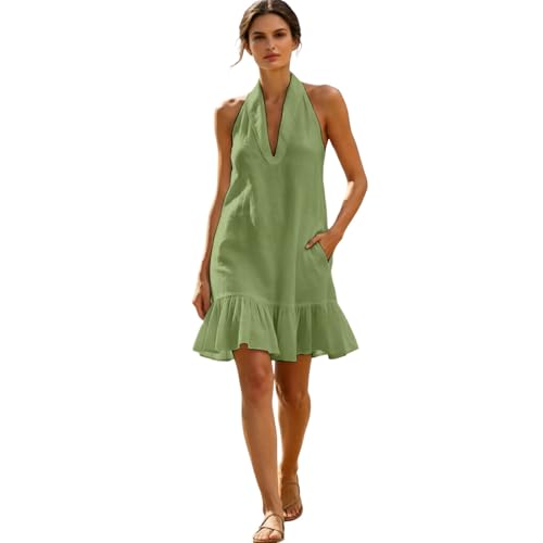 Robe décontractée grande taille fluide contre la chaleur