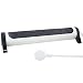 Produktbild LEGRAND, Drehbare Steckdosenleiste, 5-fach Steckdose, Mehrfachsteckdose, Wand- oder Tischmontage, LED-Ein/Aus-Schalter, 3m Kabel, Ultraweiß/Dunkelgrau, 694538
