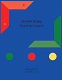  Handwriting Practice Paper: Cursive Ruled Notebook Paper for students and kids to Practice Handwriting