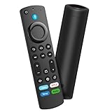 Replacement Firestick Remote Control for All Fire Smart TV Stick 4K/4K Max/Stick Lite/TV Cube/HD, for Insignia/Pioneer Smart TVs with Voice Controller