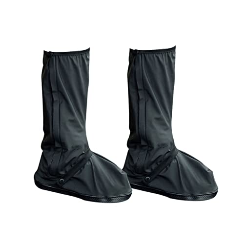 Protector para calzado para hombres y mujeres, fundas impermeables reutilizables para botas en días lluviosos, para viajes al aire libre miniatura 1