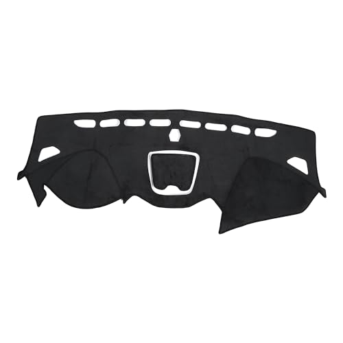 Tapis antidérapant flanelle noire protection tableau bord Hyundai Santa Fe