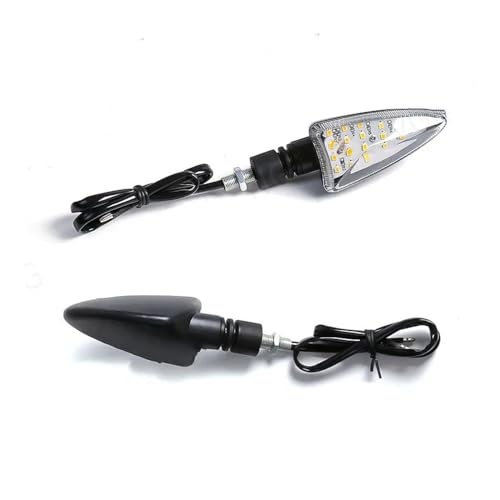 Clignotants de moto universels LED ambre pour rouler en toute sécurité la nuit