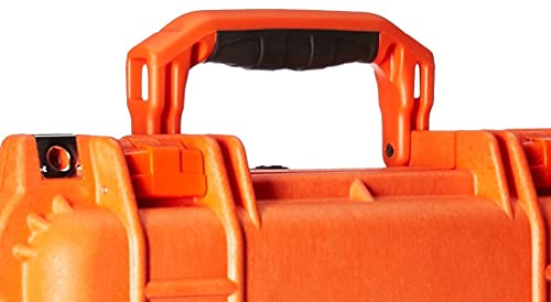 Maleta Pelican 1400 con espuma naranja miniatura 3