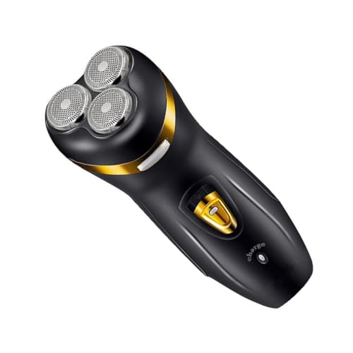 ELAYARD Máquina de Depilación Eléctrica Recargable 4D Multifunción, Recortador de Vello Cabezal Lavable y Diseño Compacto, USB