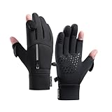 ViveVoy Winter Fingerless Touch Screen Gloves for...