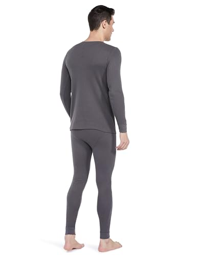 Image of Amazon Brand - Symbol Men Thermal Set (Top & Bottom) | Full Sleeve | Winter Wear | Body Warmer Set (Available in Plus Sizes)