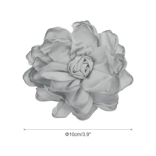 Image of PATIKIL Rose Flower Hair Clips, Fabric Brooch Pins for Women Wedding Party Dance Dress Clothes Accessories Valentine's Day Gifts