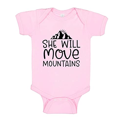 She Will Move Mountains Baby Infant Bodysuit