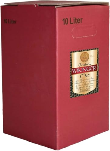 Original Wikinger Met | Bag in Box | 10 L. | Honigwein aus dem Ursprungsland der Wikinger in Norddeutschland | fruchtig-aromatischer Met | Das Original | 11 % Vol.