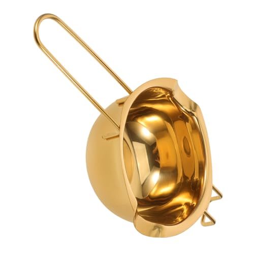 MOLUCKFU Chocolate Melting Bowl Versatile Pot for Butter Cheese Wax Lightweight Heating for Baking Cooking for Diy Desserts Sauces