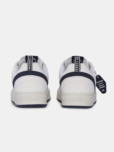 Image of WROGN Men's Off White & Navy Sneakers